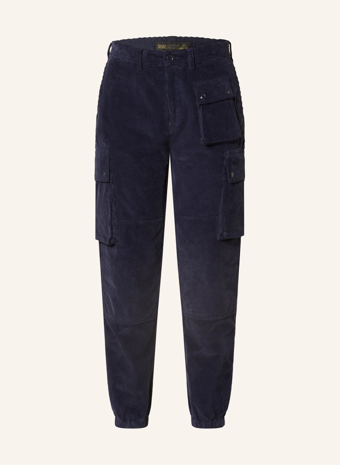 BELSTAFF TRIALMASTER CORDURPY COTTON CARGO TROUSERS DARK INK BLUE 38 WAIST RRP £250 BNWT