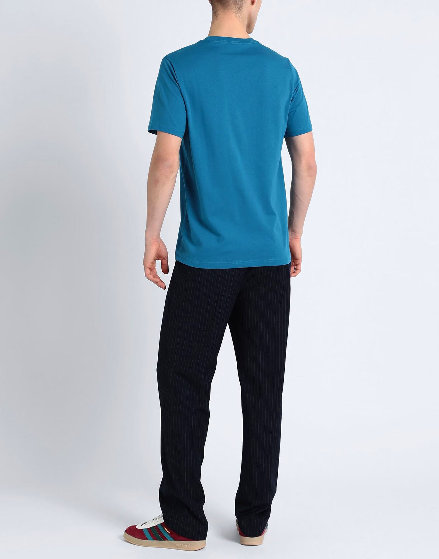 PAUL SMITH PS ZEBRA LOGO COTTON T-SHIRT TEAL BLUE 2XL RRP £60 BNWT