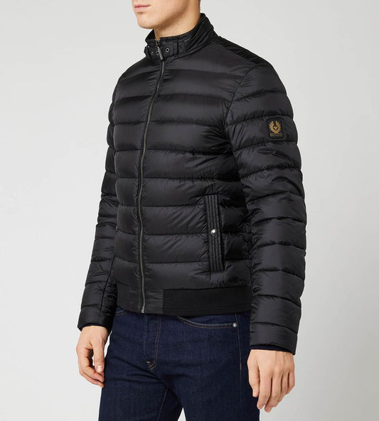 BELSTAFF CIRCUIT DOWN PUFFA BOMBER JACKET BLACK RRP £350 NEW