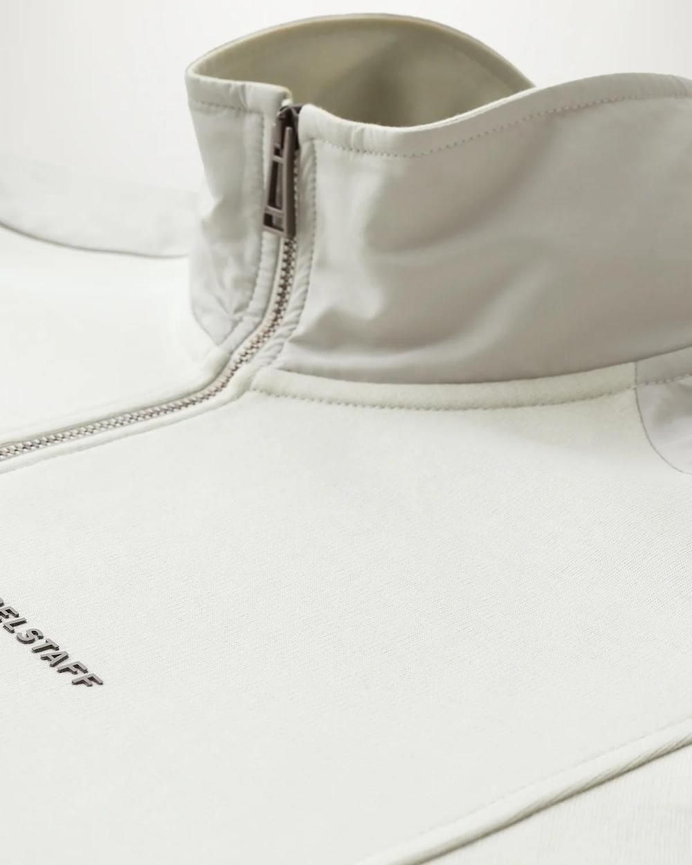 BELSTAFF ALLOY QUARTER ZIP SWEATSHIRT MERCURY 2XL RRP £175 BNWT