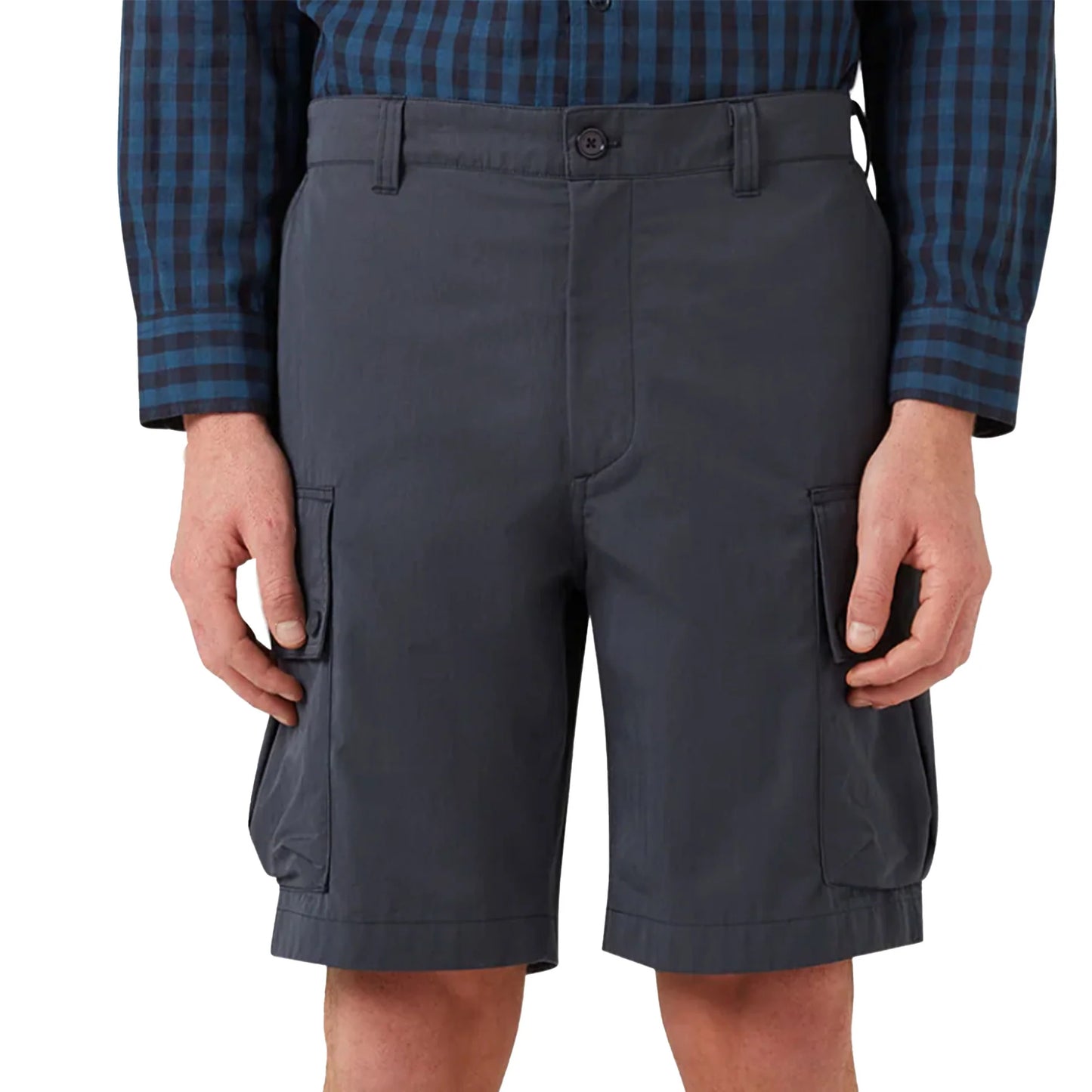 BELSTAFF DROME COTTON/NYLON BLEND CARGO SHORTS DARK INK 38 WAIST RRP £175 BNWT