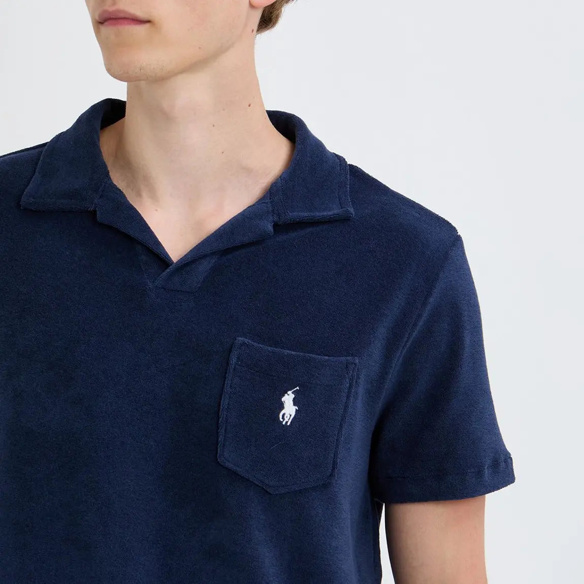 POLO RALPH LAUREN JOHNNY TERRY CUSTOM FIT POLO SHIRT NAVY BLUE XL RRP £149 BNWT