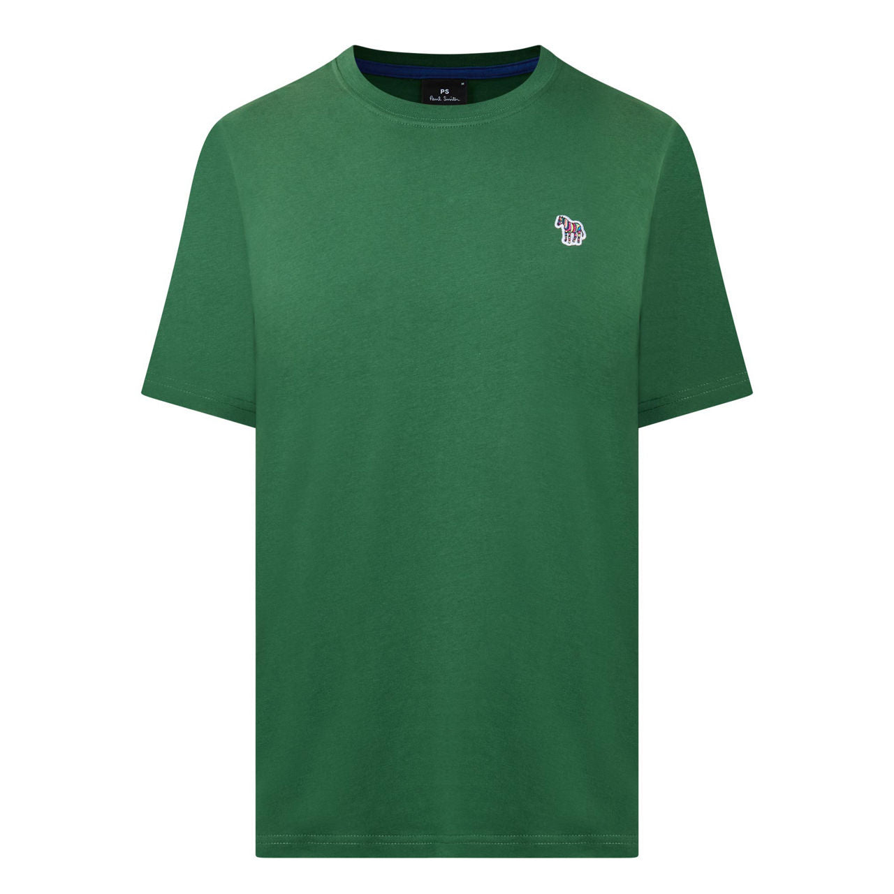 PAUL SMITH PS ZEBRA LOGO COTTON T-SHIRT FOREST GREEN 2XL RRP £60 BNWT