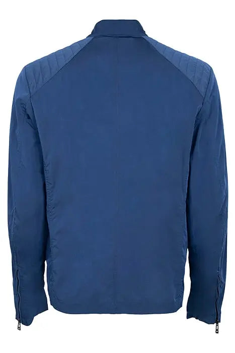 BELSTAFF ADVANCER SHIMMER SHELL LIGHTWEIGHT JACKET FORWARD BLUE S RRP£295 BNWT