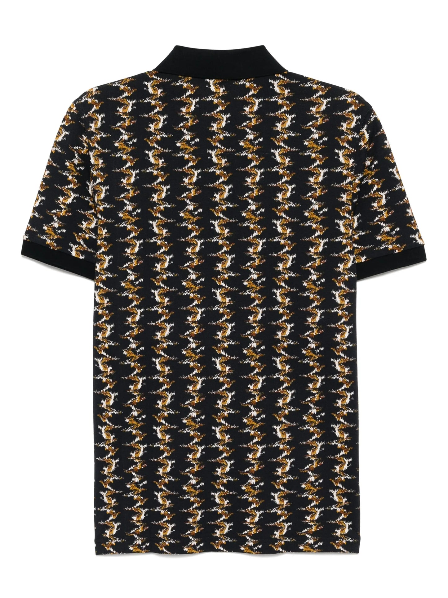 FRED PERRY PIQUE COTTON GRAPHIC PRINT POLO SHIRT NAVY 2XL RRP £95 BNWT