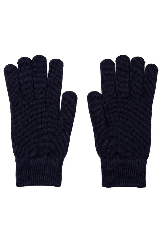 PAUL SMITH PS ZEBRA WOOL GLOVES NAVY BLUE RRP £70 BNWT