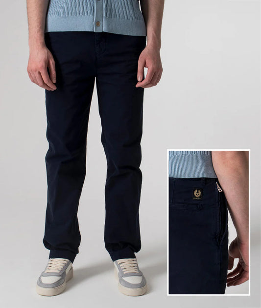 BELSTAFF RALLY TROUSERS DARK INK NAVY 36 REG RRP £150 BNWT