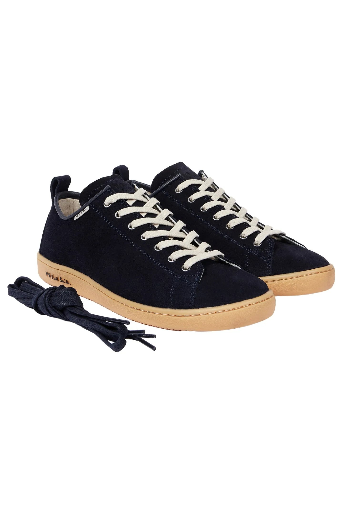 PAUL SMITH PS MIYATA SUEDE LEATHER TRAINERS DARK NAVY RRP £195 BNIB