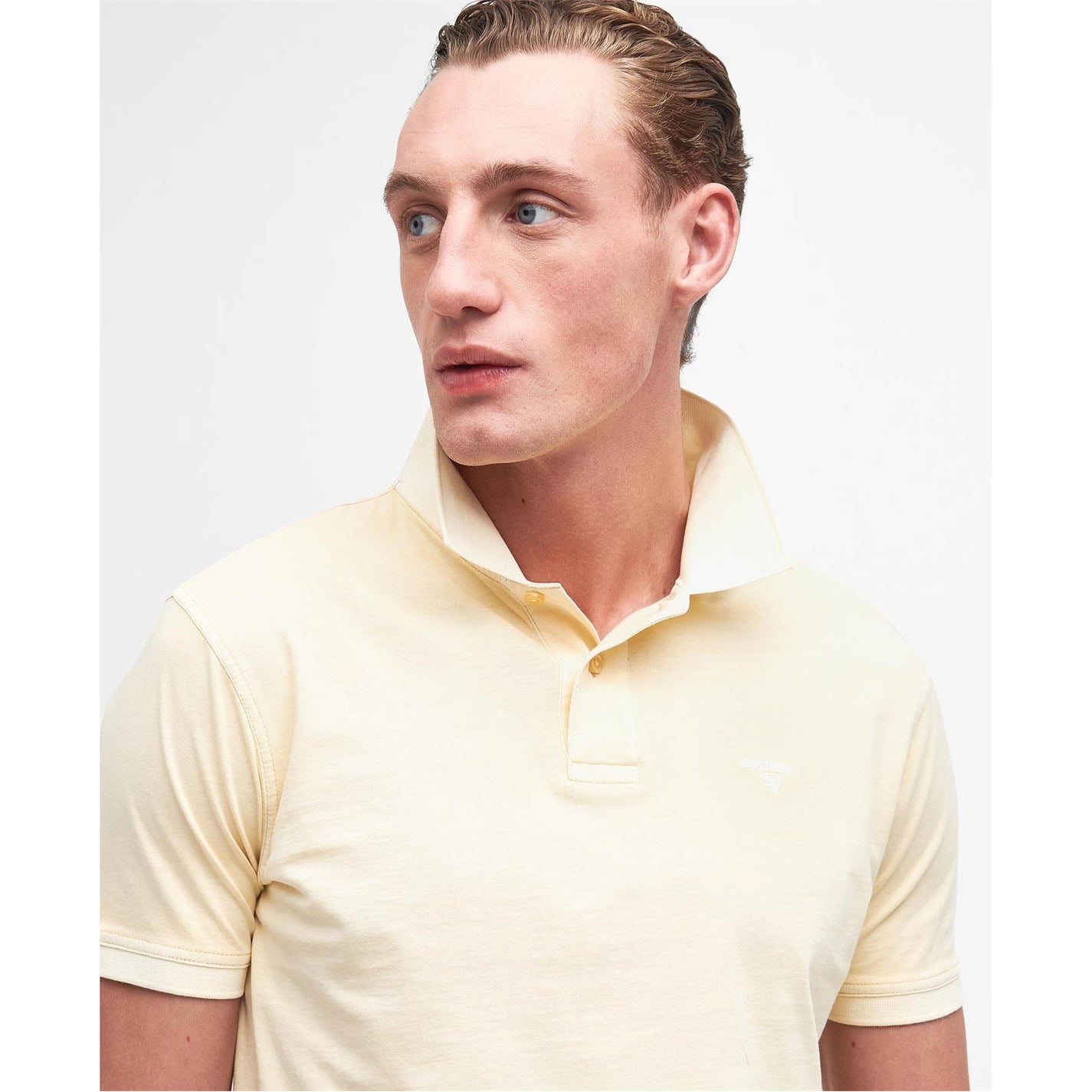 BARBOUR TERRA DYE COTTON POLO SHIRT YELLOW XL RRP £69.95 BNWT