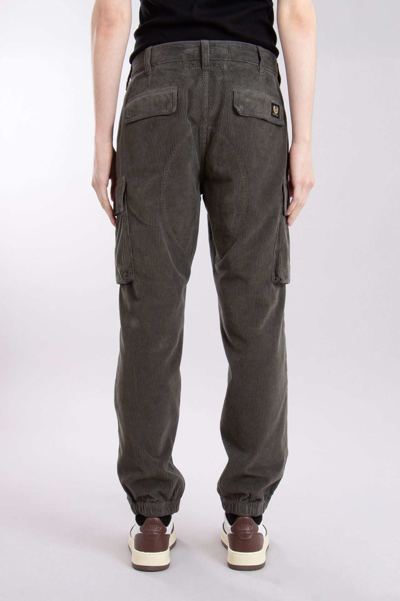 BELSTAFF TRIALMASTER CORDURPY COTTON CARGO TROUSERS FORGE GREY 38 WAIST RRP £250 BNWT