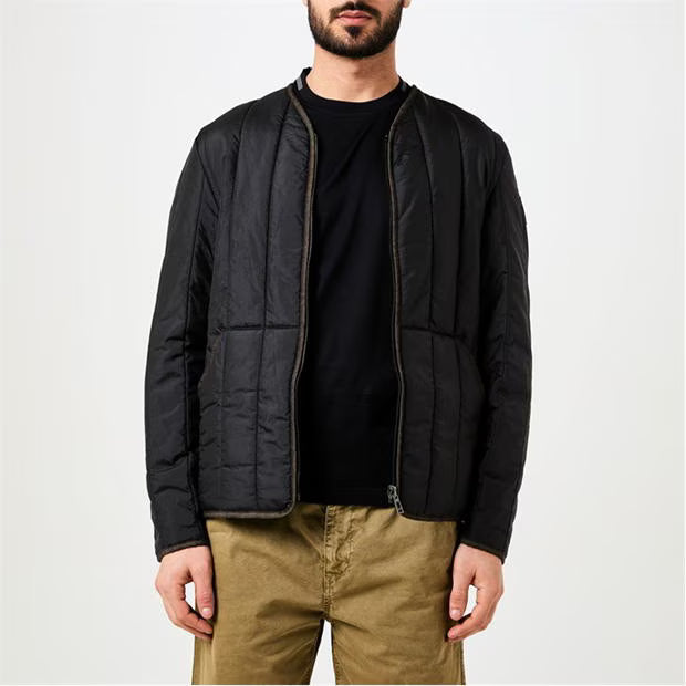BELSTAFF CENTENARY LIGHTWEIGHT QUILT JACKET BLACK RRP £350 BNWT