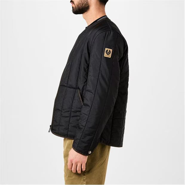 BELSTAFF CENTENARY LIGHTWEIGHT QUILT JACKET BLACK RRP £350 BNWT