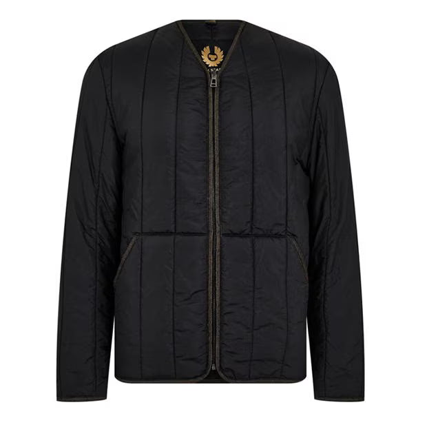 BELSTAFF CENTENARY LIGHTWEIGHT QUILT JACKET BLACK RRP £350 BNWT