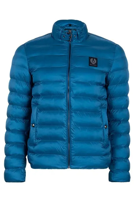 BELSTAFF WHEELER DOWN FILLED PUFFA JACKET IN OCEAN BLUE RRP £350 BNWT