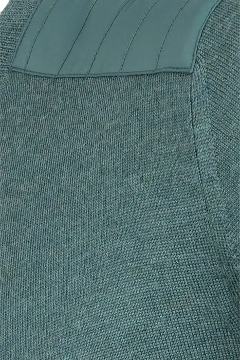 BELSTAFF ROSLARE CREW NECK WOOL JUMPER ATLAS GREEN RRP £175 BNWT