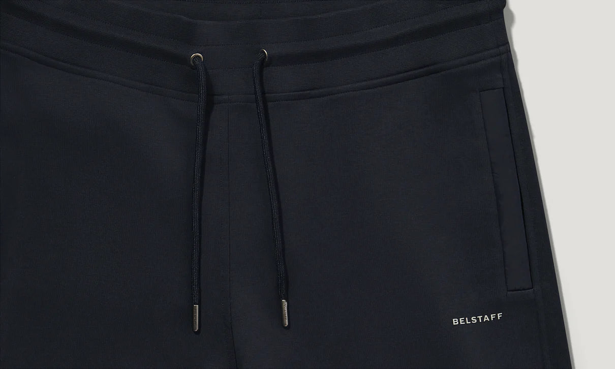 BELSTAFF ALLOY COTTON FLEECE SWEATSHORTS DARK INK NAVY XL RRP £125 BNWT