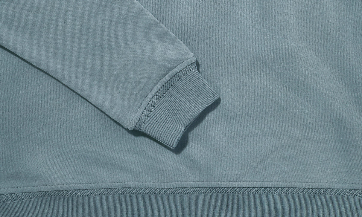 BELSTAFF QUARTER ZIP SWEATSHIRT BLUE FLINT RRP £175 BNWT