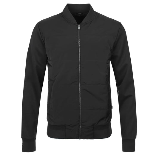 BOSS HUGO BOSS H SKILES 100 MIXED MEDIA CARDIGAN JACKET BLACK 3XL RRP £230 NEW