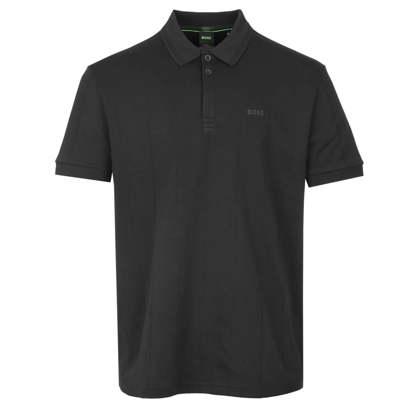 BOSS (HUGO BOSS) PADDY DROP NEEDLE POLO SHIRT BLACK 2XL RRP £100 BNWT