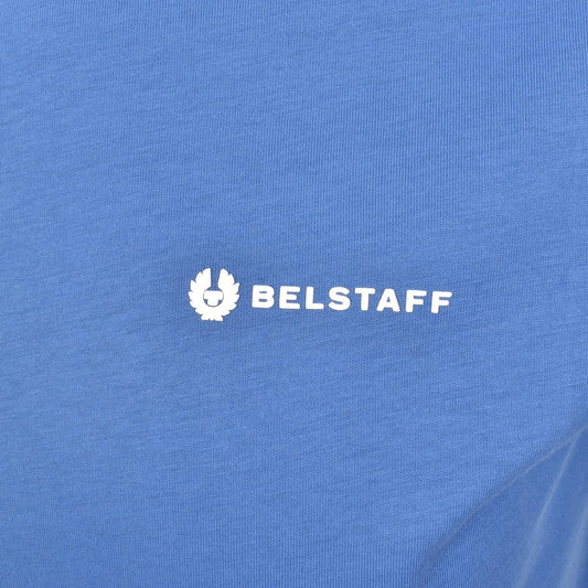 BELSTAFF 3 PACK COTTON SQUAD T-SHIRTS DARK INK/MARINE BLUE/SKY BLUE NEW