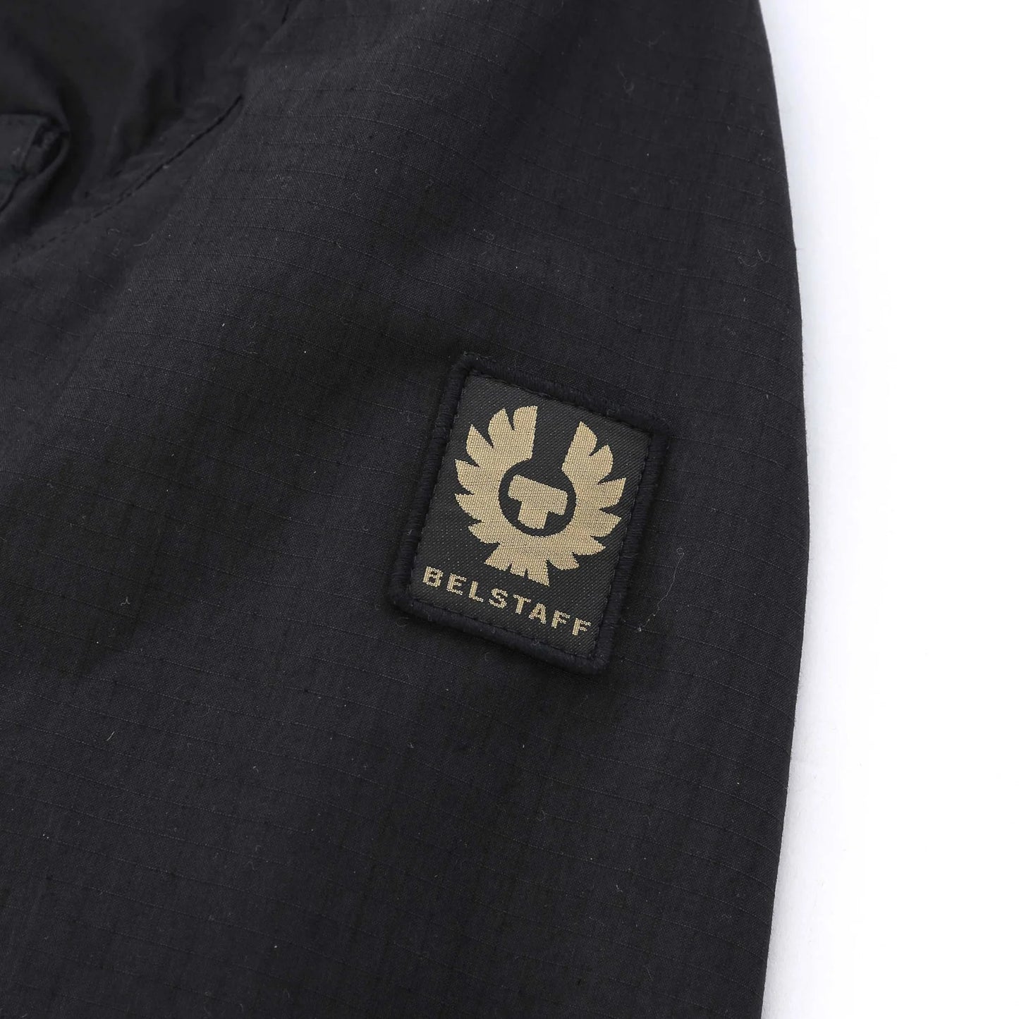 BELSTAFF SERVICE RACEMASTER RIPSTOP COTTON/NYLON JACKET BLACK UK42 XL £450 BNWT