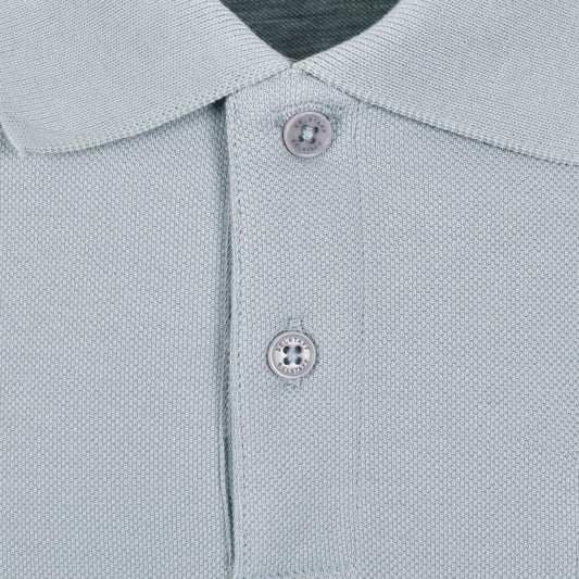BELSTAFF PHOENIX PATCH PIQUE COTTON POLO SHIRT IN QUARRY BLUE 3XL RRP £95 BNWT