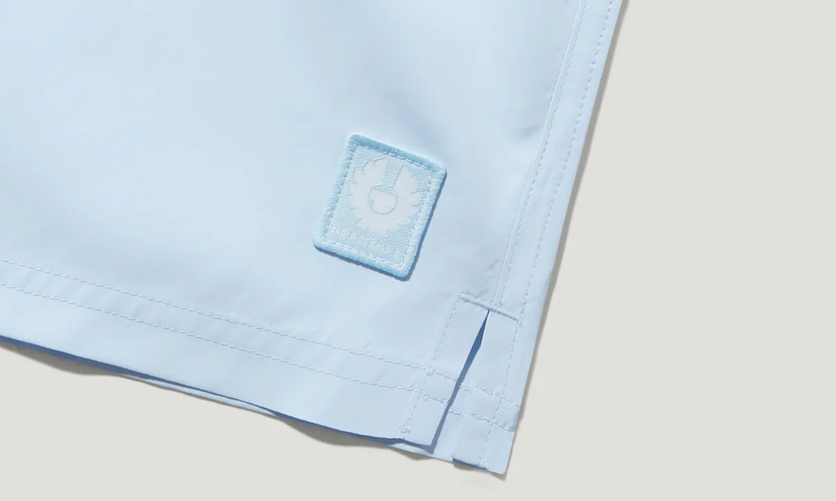 BELSTAFF CLIPPER SWIM SHORTS SKY BLUE RRP £115