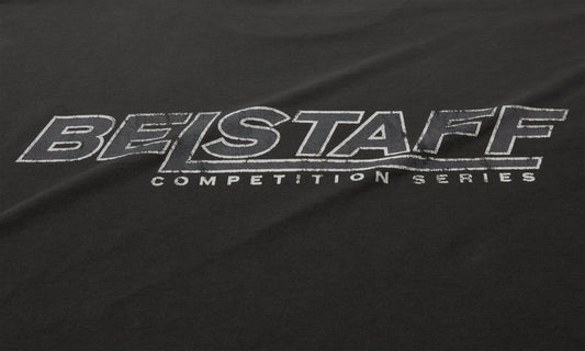 BELSTAFF COMPETITION MOMENTUM COTTON T-SHIRT FADED BLACK XL RRP £85 BNWT