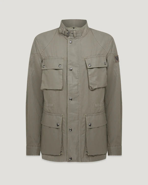 BELSTAFF FIELDMASTER COATED COTTON JACKET DARK PUMICE/SAND UK44 2XL RRP £575 NEW