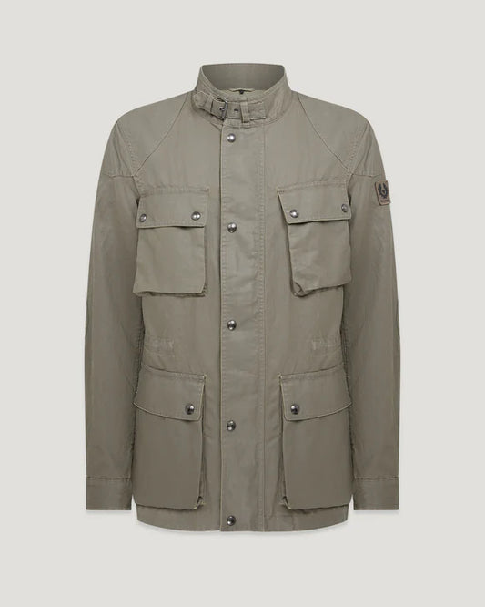 BELSTAFF FIELDMASTER COATED COTTON JACKET DARK PUMICE/SAND UK44 2XL RRP £575 NEW
