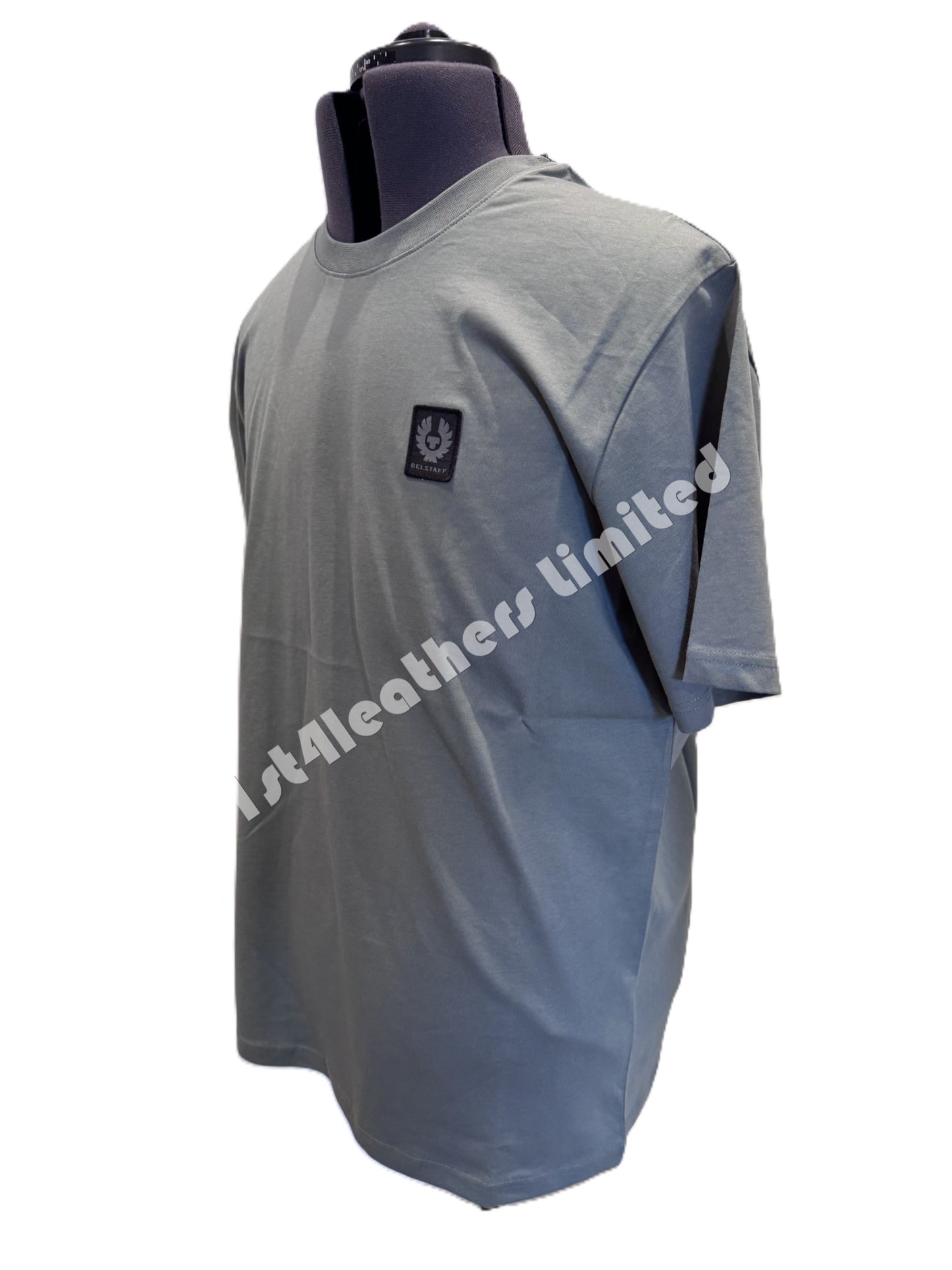 BELSTAFF MONKFORD PHOENIX PATCH T-SHIRT MINERAL GREEN 2XL RRP £60 BNWT