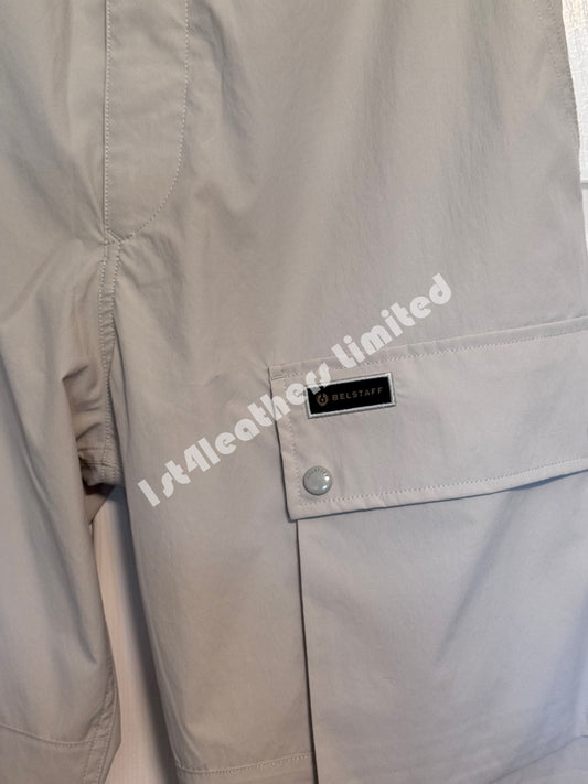 BELSTAFF CASTMASTER CARGO TROUSERS SHELL (CREAM) LARGE 34/36 WAIST RRP £250 BNWT