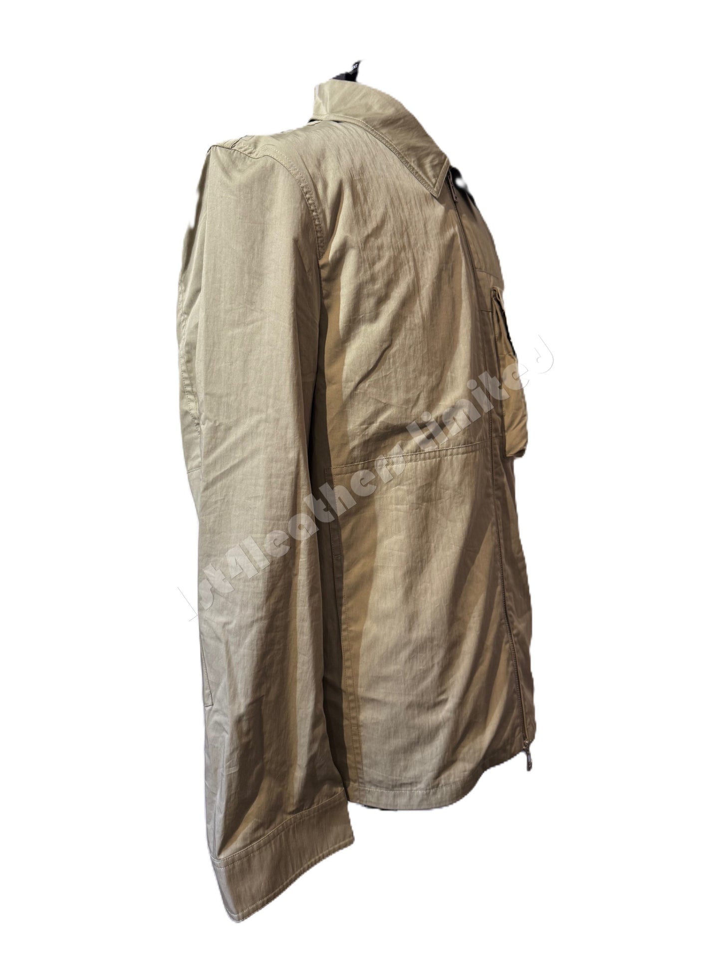 BELSTAFF RUNNER COTTON TECH GABARDINE OVERSHIRT ECHO GREEN RRP £250 BNWT