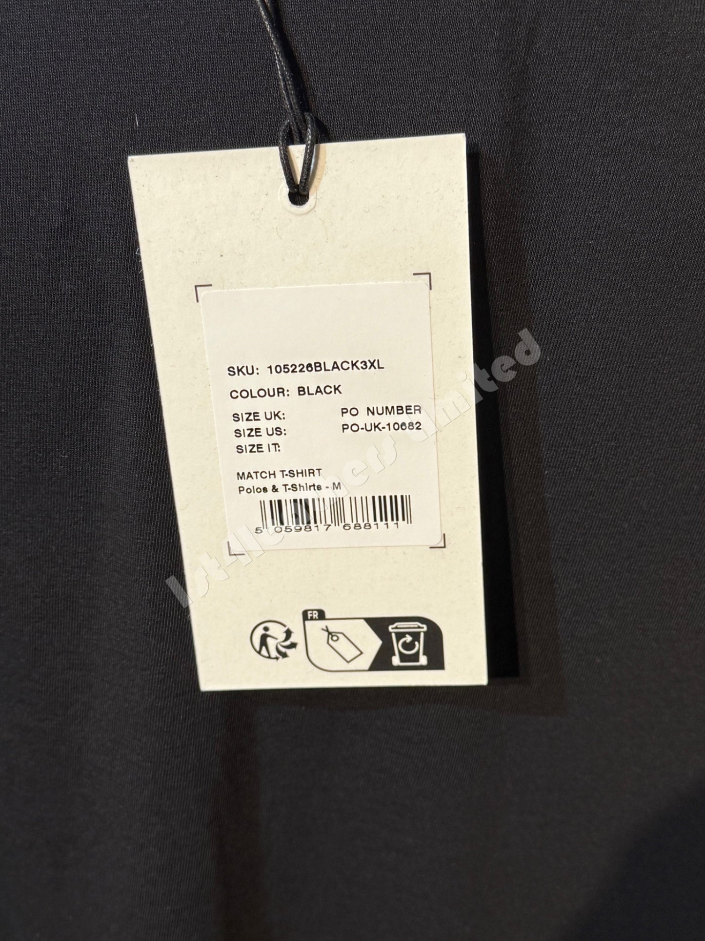 BELSTAFF MATCH GRAPHIC LOGO SHORT SLEEVE COTTON T-SHIRT BLACK RRP £70 BNWT