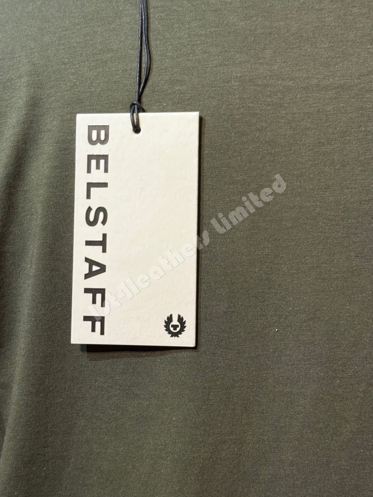 BELSTAFF SIGNATURE COTTON T-SHIRT TILE GREEN RRP £60 BNWT