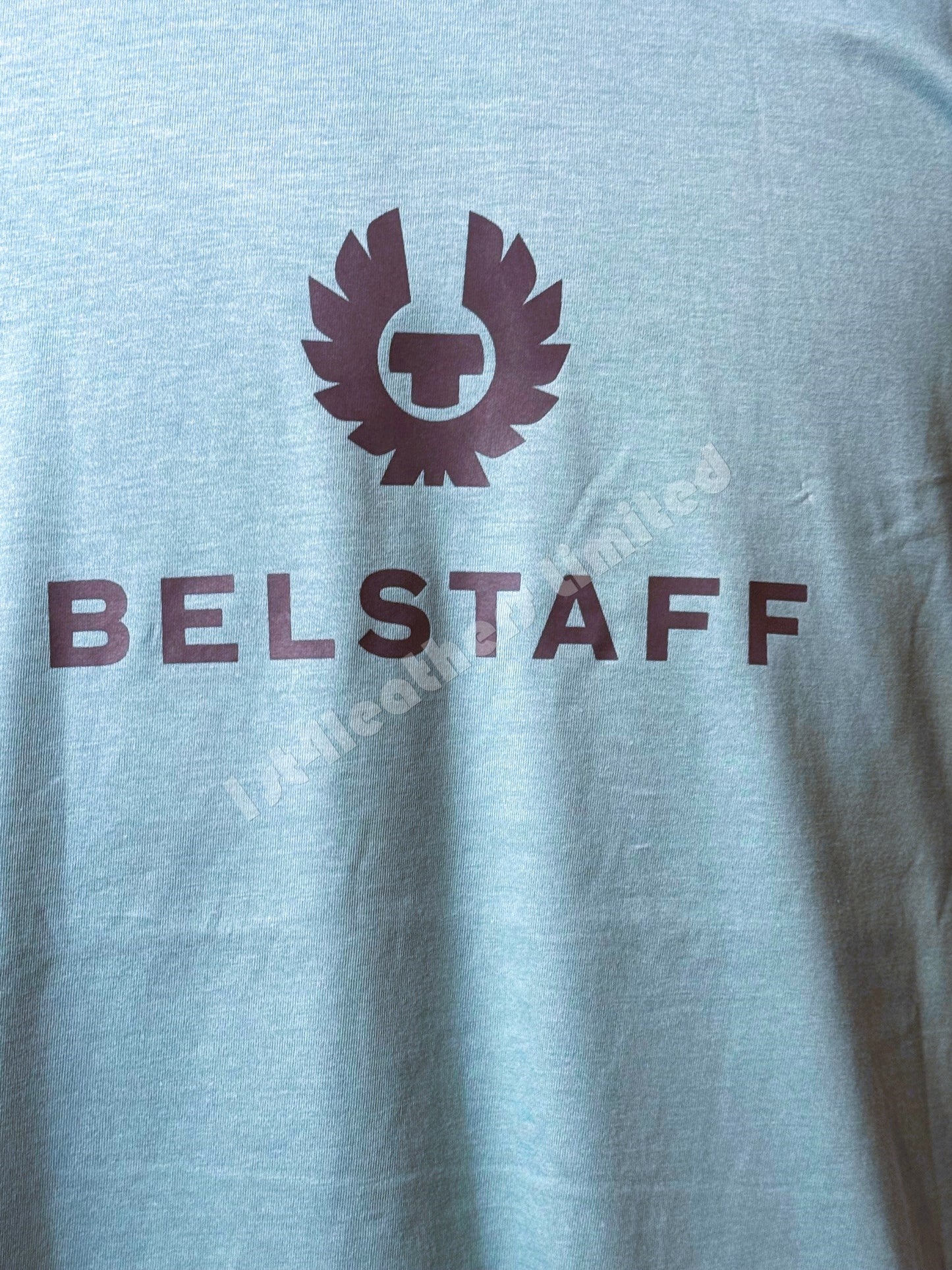 BELSTAFF SIGNATURE COTTON T-SHIRT OIL BLUE RRP £60 BNWT