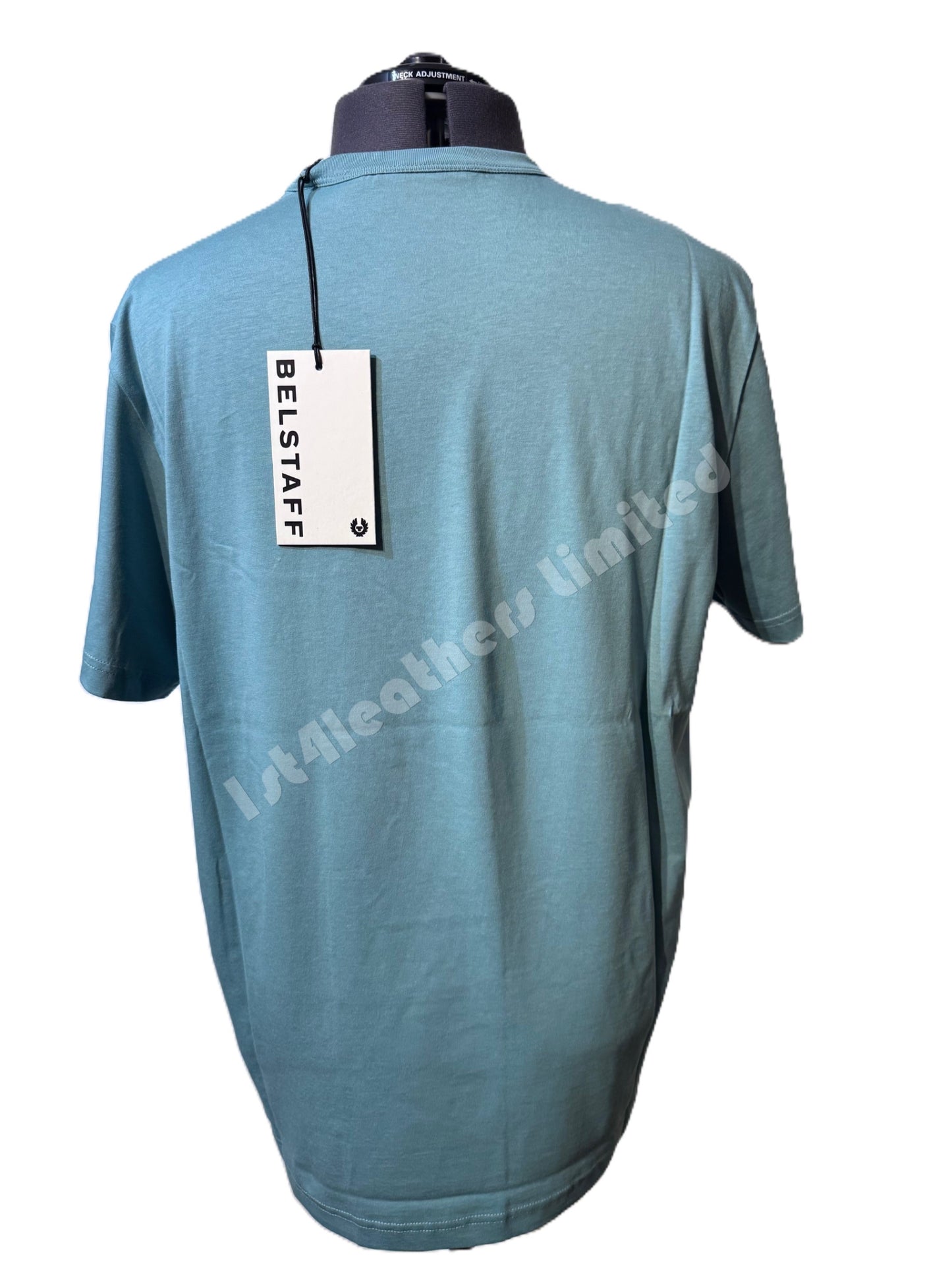 BELSTAFF SIGNATURE COTTON T-SHIRT OIL BLUE RRP £60 BNWT