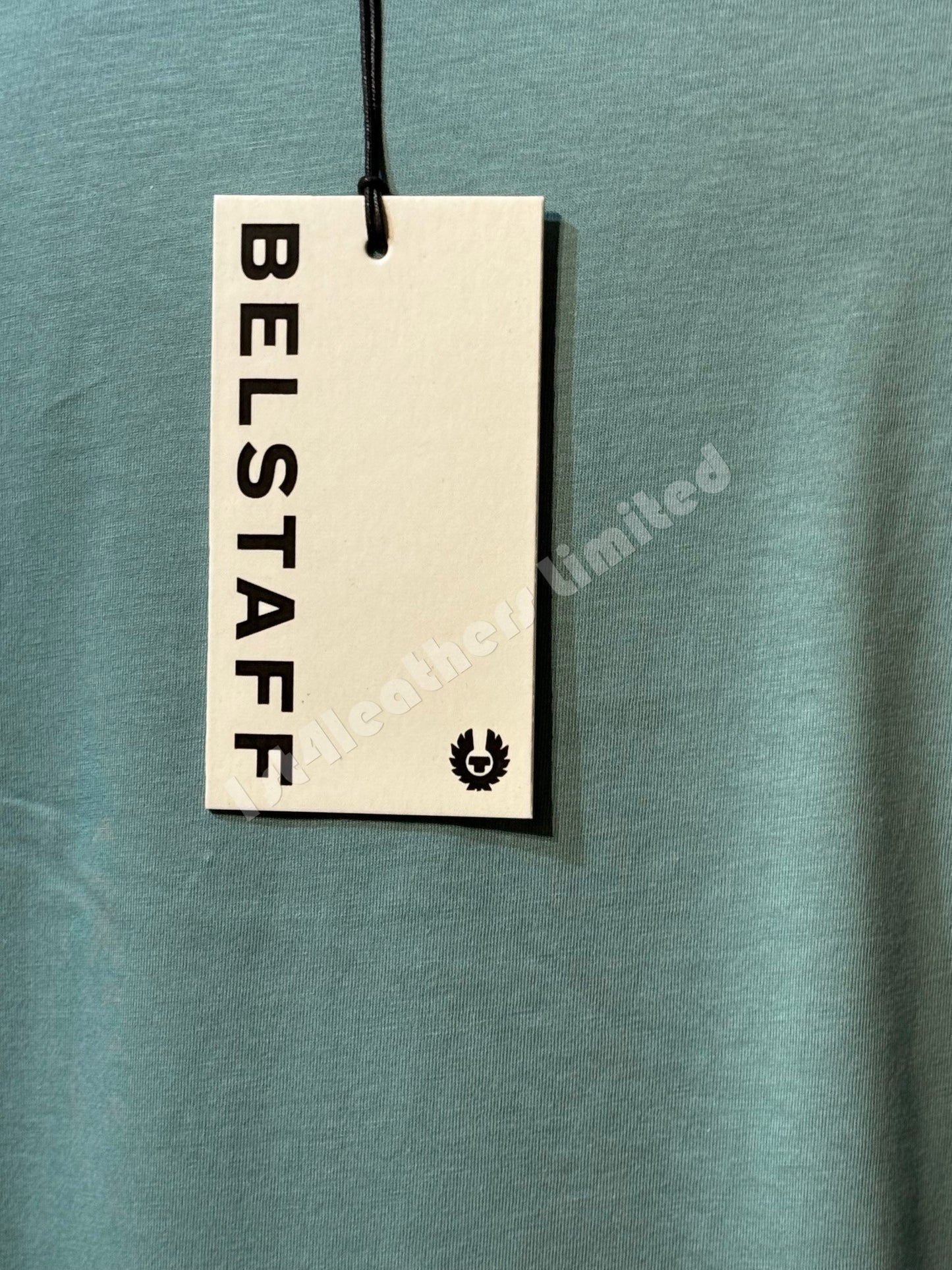 BELSTAFF SIGNATURE COTTON T-SHIRT OIL BLUE RRP £60 BNWT
