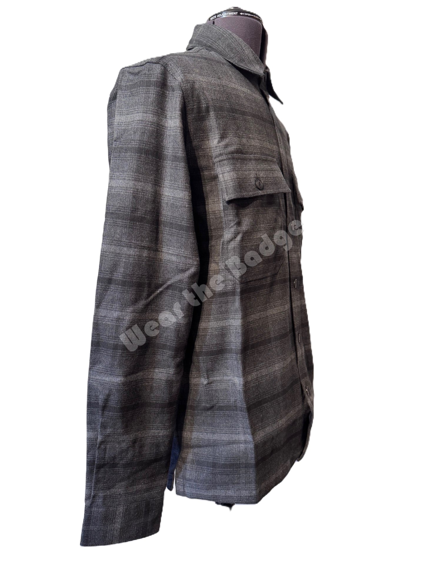 BELSTAFF FALLGATE DARK CHARCOAL PLAID SHIRT RRP £225 BNWT