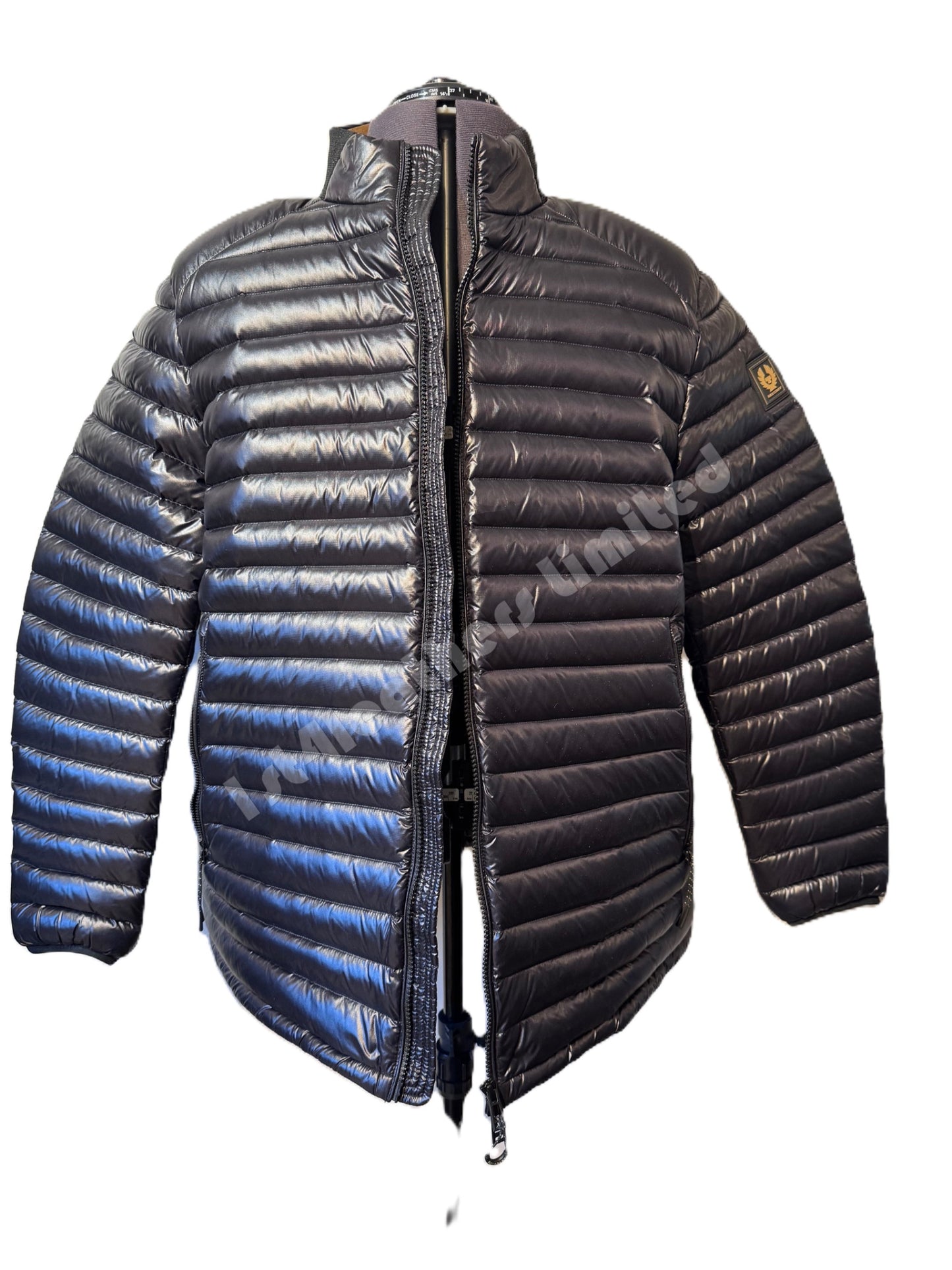 BELSTAFF AIRFRAME LIGHTWEIGHT DOWN PUFFA JACKET BLACK RRP £475 BNWT