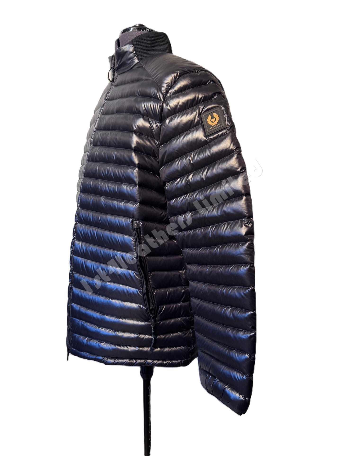 BELSTAFF AIRFRAME LIGHTWEIGHT DOWN PUFFA JACKET BLACK RRP £475 BNWT