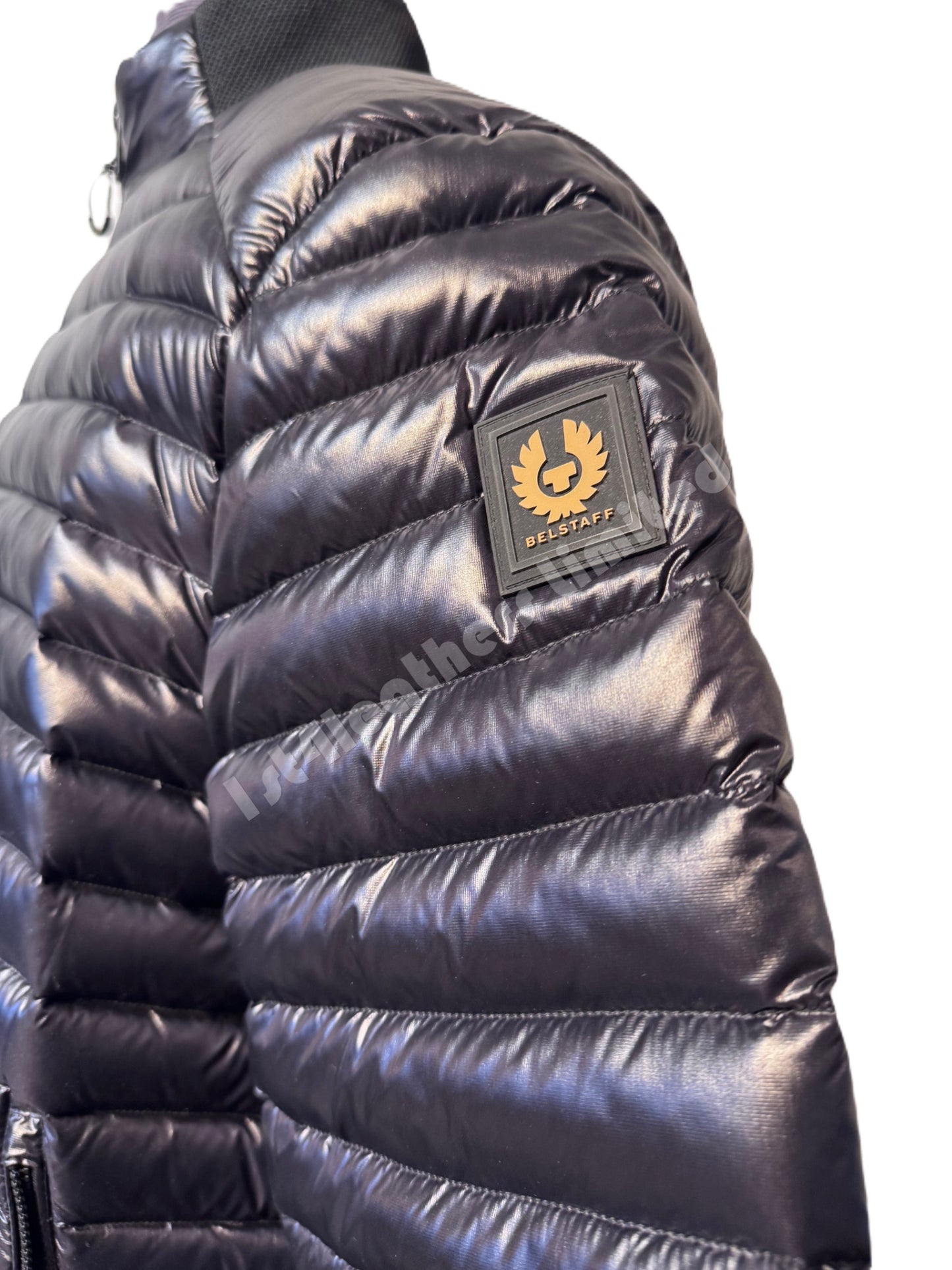 BELSTAFF AIRFRAME LIGHTWEIGHT DOWN PUFFA JACKET BLACK RRP £475 BNWT