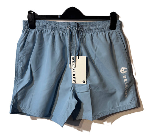BELSTAFF TILLER SWIM SHORTS IN SKYLINE BLUE 2XL RRP £95
