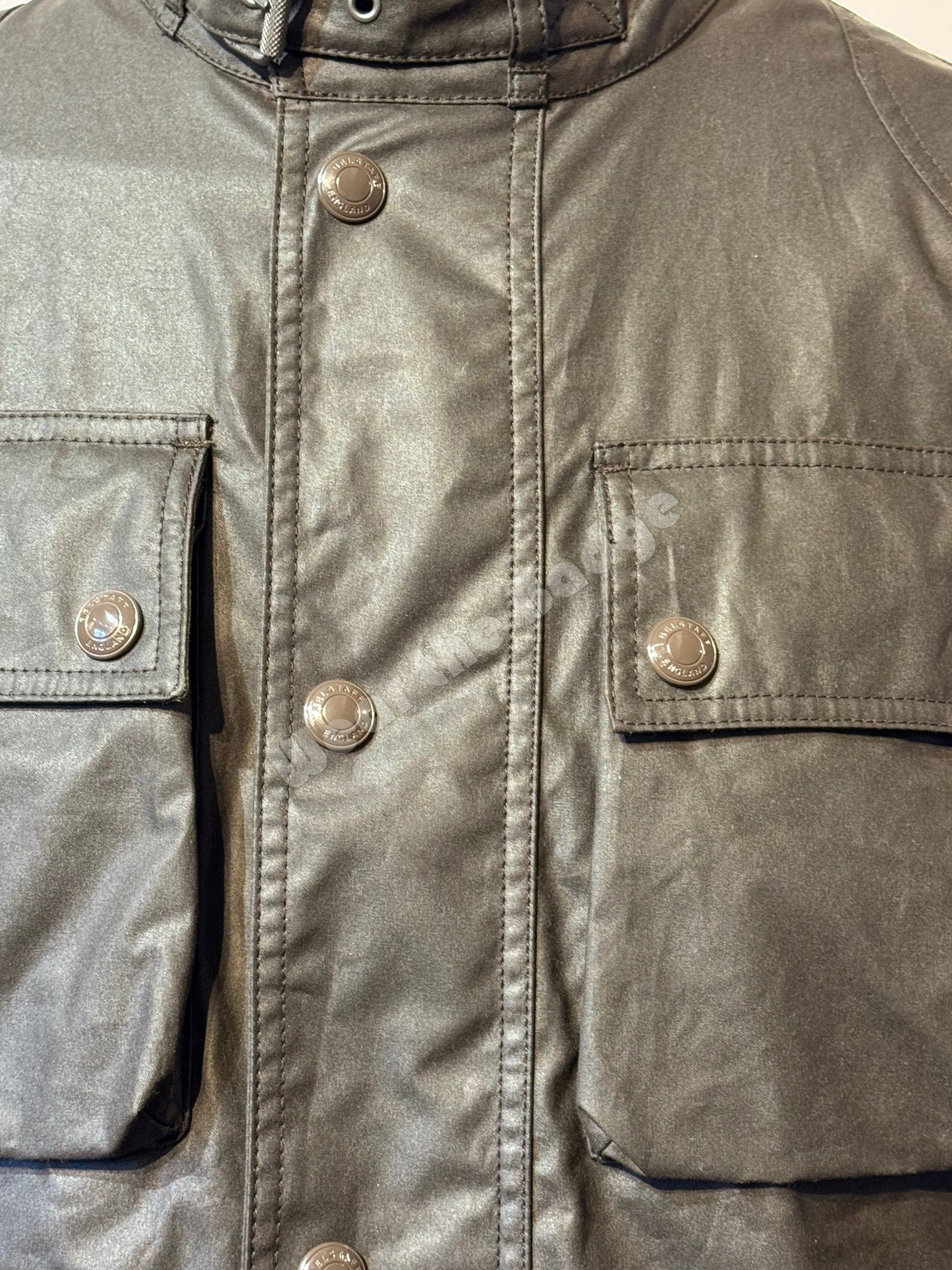 BELSTAFF LEGACY RACEMASTER WAX COTTON BIKER JACKET BURNT OAK UK44 2XL RRP £450