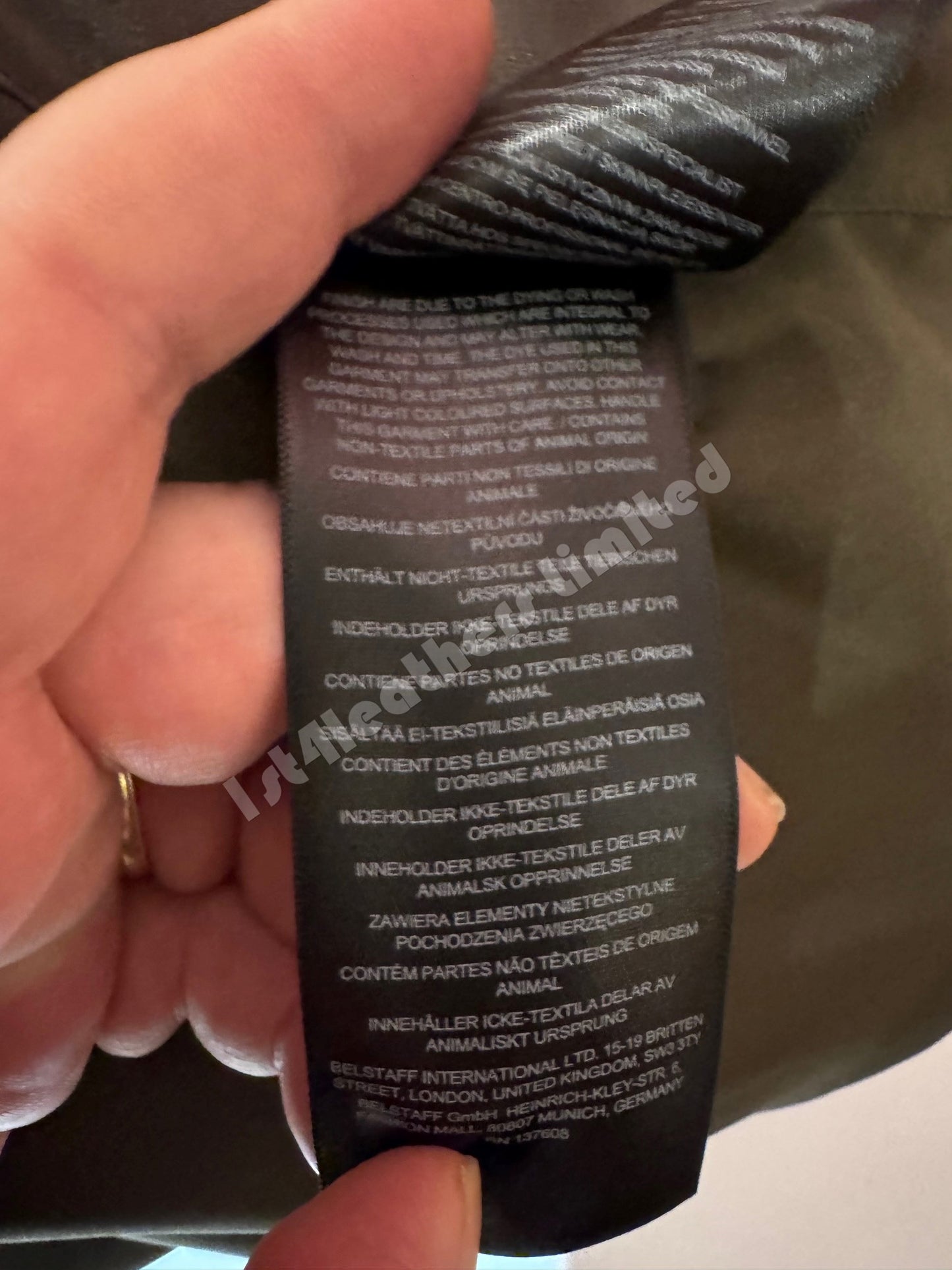 BELSTAFF V RACER AIR PERFORATED LAMB LEATHER JACKET FATIGUE BROWN RRP £895 BNWT