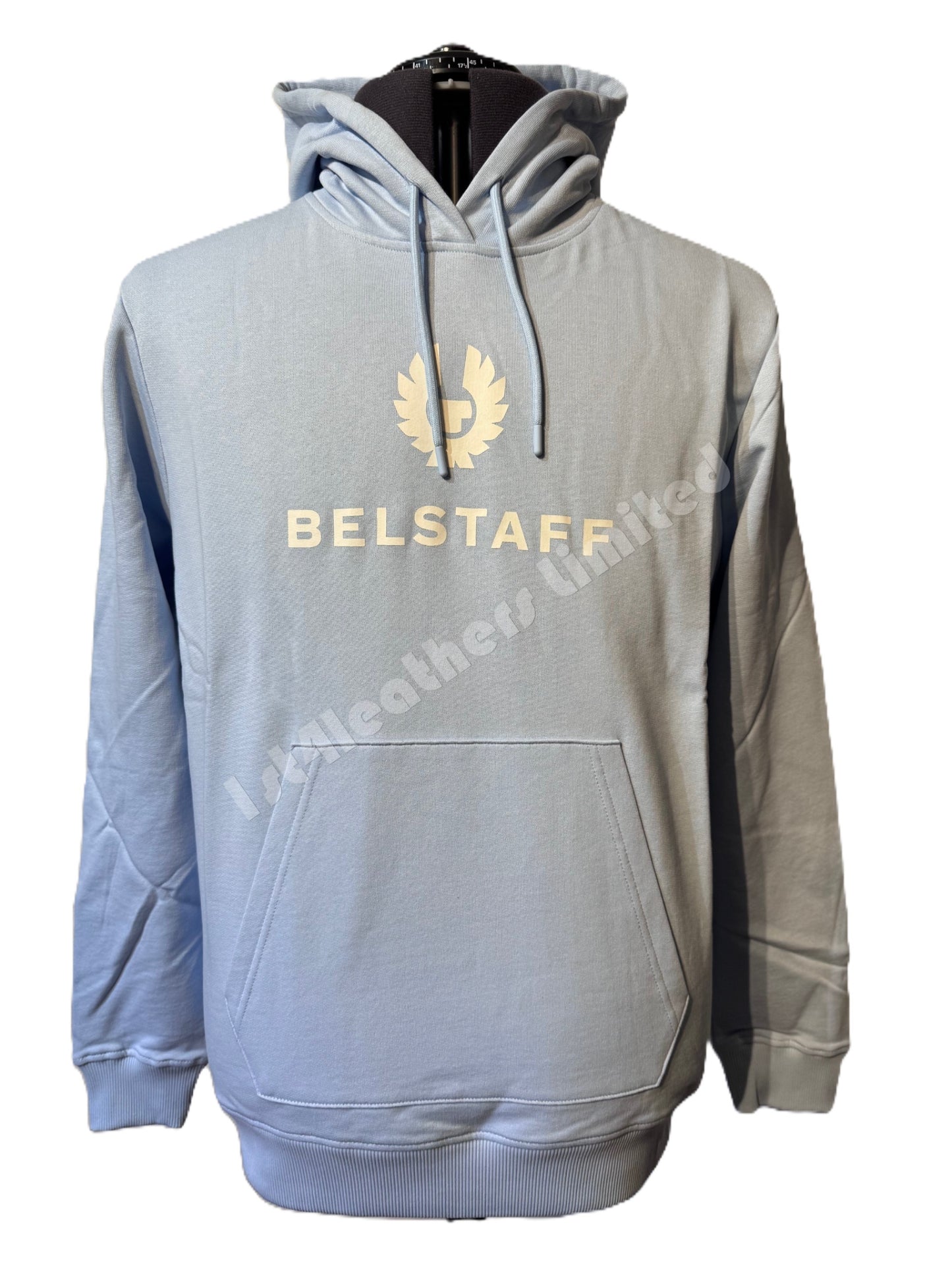BELSTAFF NORTHVIEW HOODIE SWEATSHIRT SKY BLUE RRP £159 BNWT