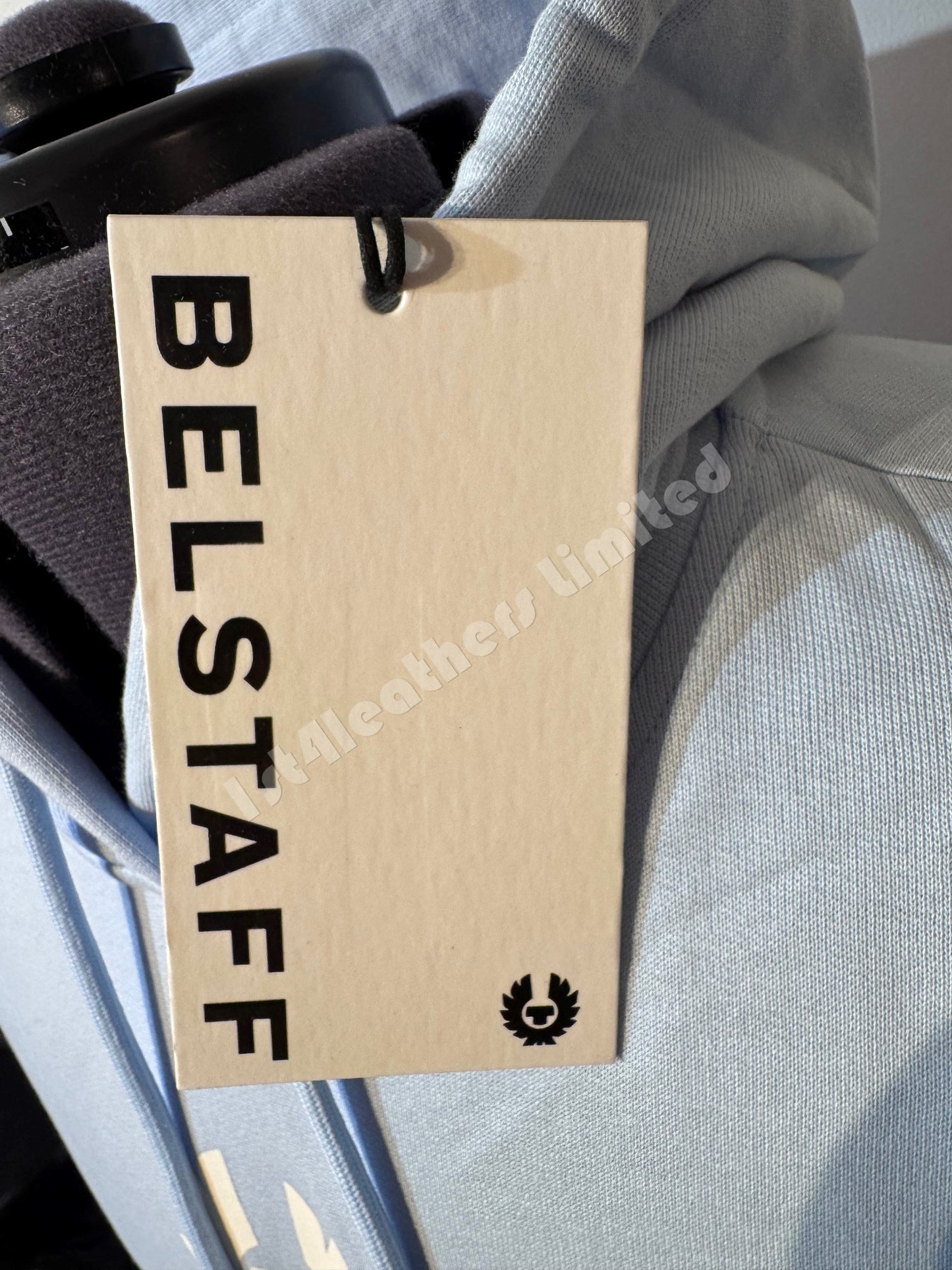 BELSTAFF NORTHVIEW HOODIE SWEATSHIRT SKY BLUE RRP £159 BNWT