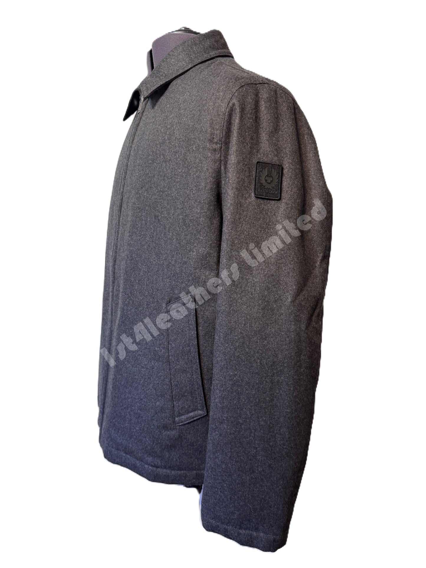 BELSTAFF PALMER WOOL BLEND BLOUSON JACKET UK44 2XL RRP £550 BNWT