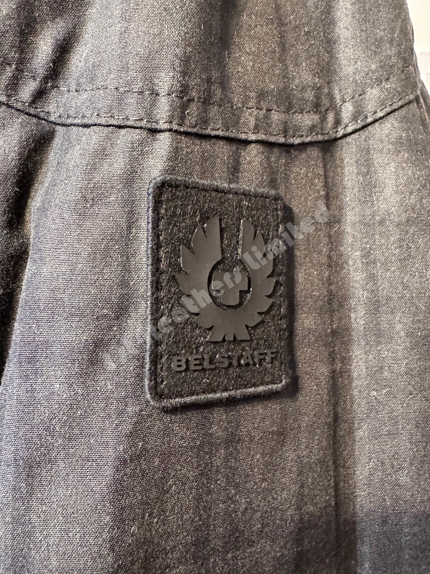BELSTAFF FIELDMASTER WAX COTTON BIKER JACKET CHARCOAL/BLACK HOLLINGWORTH PLAID RRP £550 BNWT
