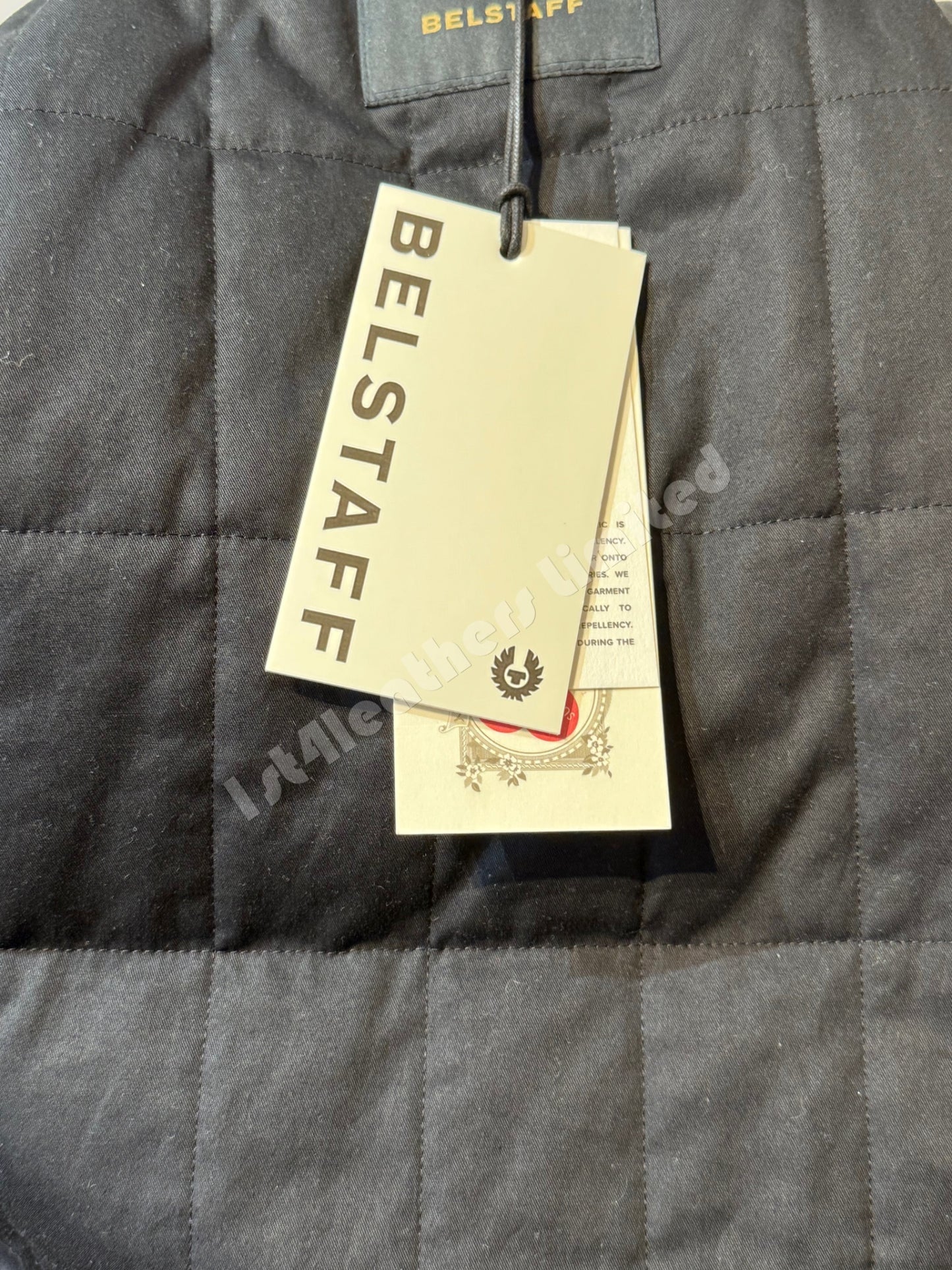BELSTAFF FIELDMASTER WAX COTTON BIKER JACKET CHARCOAL/BLACK HOLLINGWORTH PLAID RRP £550 BNWT